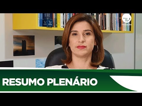 Veja o que foi aprovado no Plenário desta semana - 29/05/20