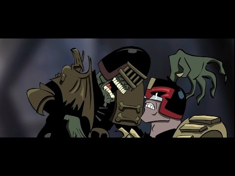 I AM THE LAW - Judge Dredd: Superfiend Clip