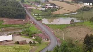 Está em obras a fase 4 da pavimentação do Pinho de Baixo