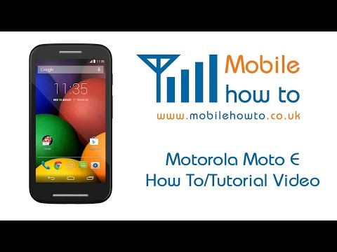 How To Add A Contact - Motorola Moto E