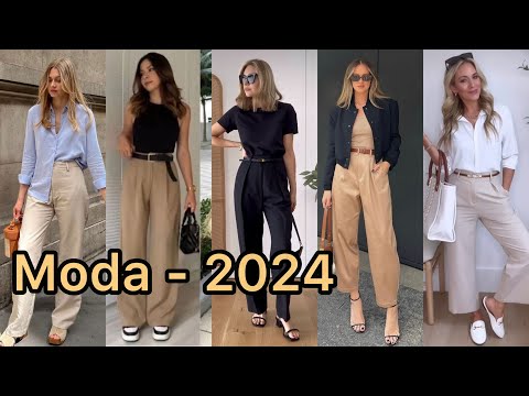 ROPA EN TENDENCIA PARA LLEVAR EN 2024! Outfits LOOKS COMBINACIONES CASUALES Y ELEGANTES PARA MUJER