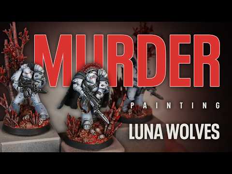 Luna Wolves Murder The Megarachnids | How to Paint Warhammer Horus Heresy 30K