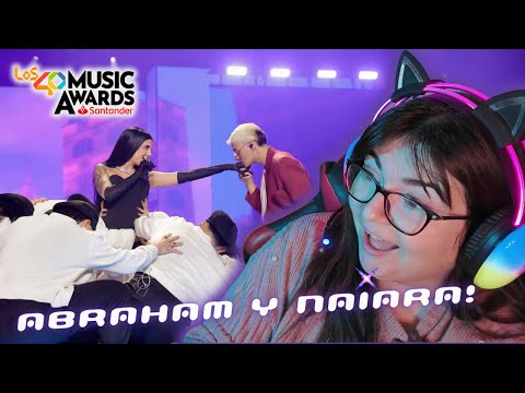 Abraham Mateo y Naiara - Tienes que saber | Live from LOS 40 Music Awards Santander 2024 | REACCIÓN
