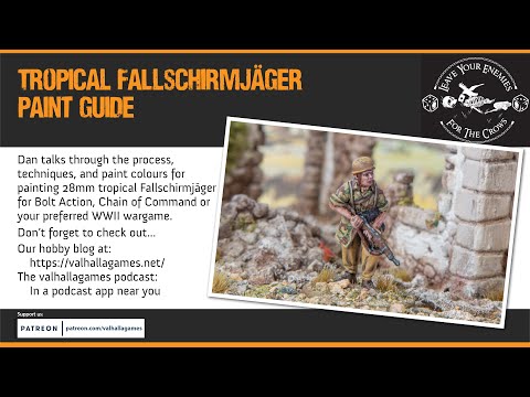Tropical  Fallschirmjäger painting guide