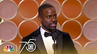 Sterling K. Brown Wins Best Actor in a TV Series, Drama at the 2018 Golden Globes