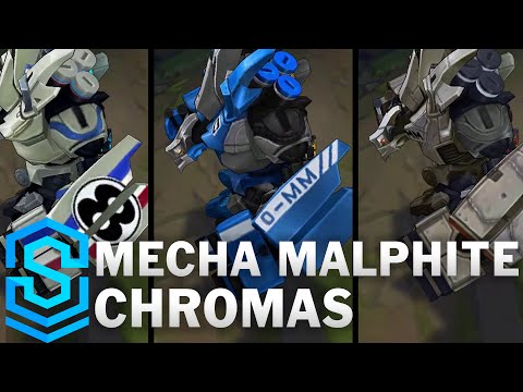 Mecha Malphite Chroma Skins