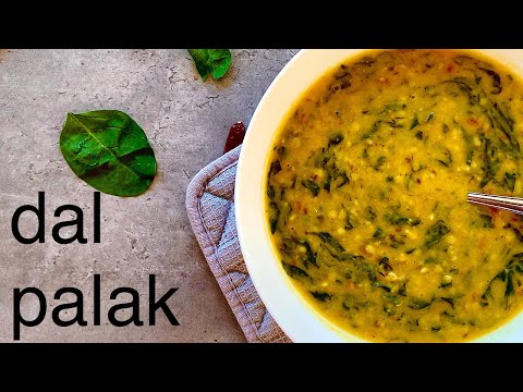 dhaba style garlic dal palak recipe | पालक दाल | palakura pappu recipe | Spinach & Palak lasuni Dal