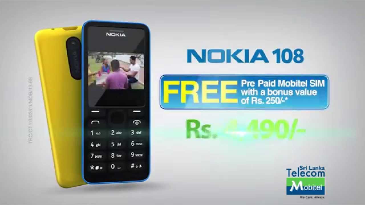 Mobitel introduces Nokia 108