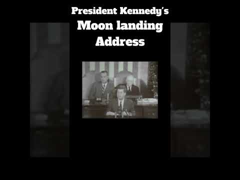 President John F Kennedy's moon landing address - short 1