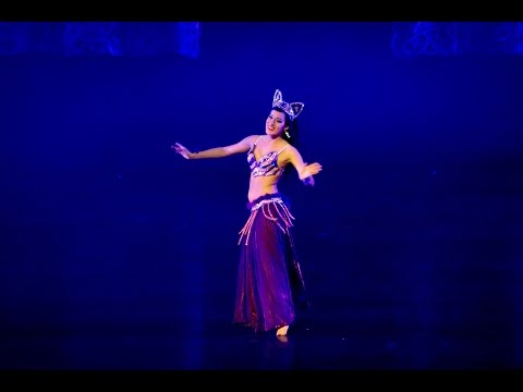 Bellydance Evolution in China "Alice in Wonderland" - Cheshire Cat solo by Jasirah