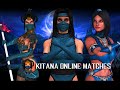 Mortal Kombat X Kitana Online Ranked Matches All Variations