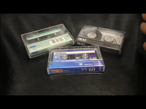 German "Off Brand" Type Cassettes - Dessauer Magnetband / SK / TecTro & 80s Polish Cassette Book
