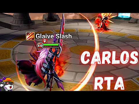 The Power Of Newly Buffed Carlos (Fire Weapon Master) In RTA  Summoners War