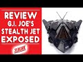 G I Joe Stealth Bomber Toy Sky Sweeper Jet Review Inspired By B 2 Hype