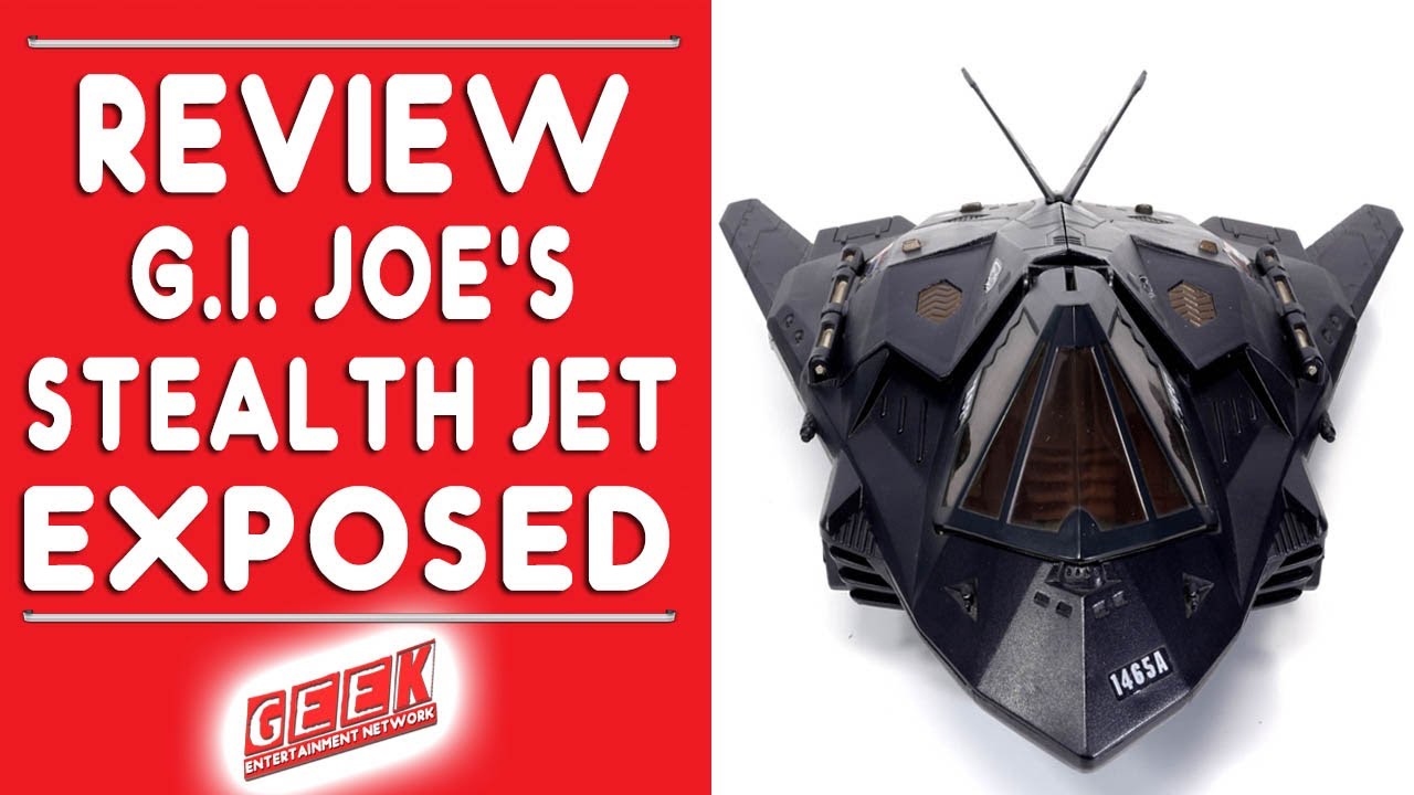 G.I. Joe Stealth Bomber Toy? Sky Sweeper Jet Review Inspired by B-2 Hype!