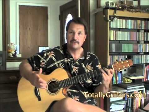 Grandfathers Clock Free Guitar Lesson. Fingerpicking Solo