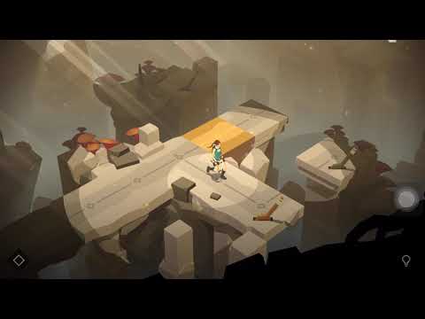Lara Croft GO - The Entrance - A Sleepy Cave (Walkthrough/All Collectibles)