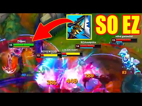 When Zed Actually 1v9...