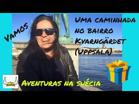 Uma Caminhada no bairro Kvarngärdet  (Uppsala)  | Aventuras na Suécia