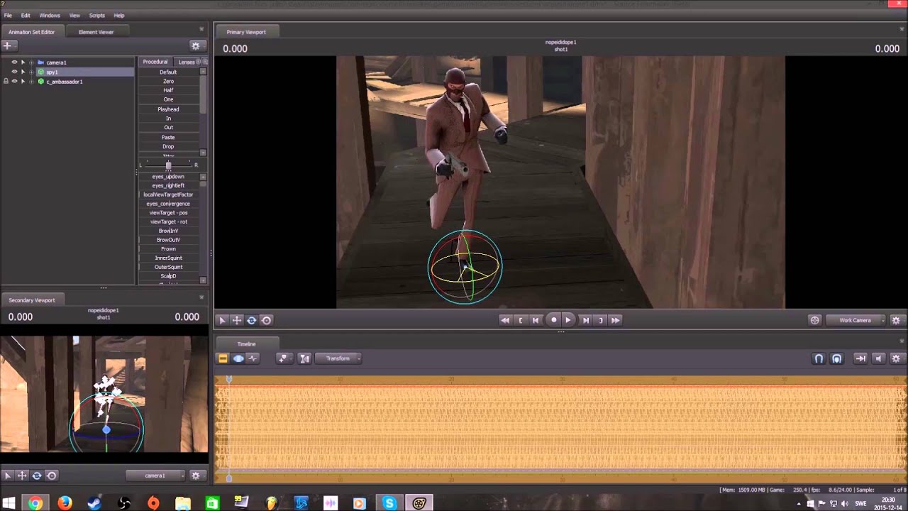 SFM Poster  |  Spy And Pyro