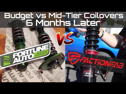 BUDGET vs MID-TIER Coilovers - 10K Miles Later - Subaru WRX 15+