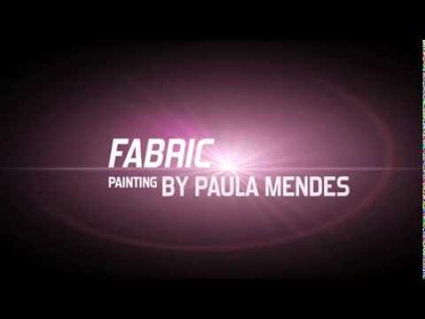 Sneak peek "Fabric Painting - Tips & Techniques" by Paula Mendes
