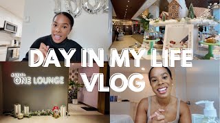 Day in My Life Vlogmas (creator giveaway, Delta one lounge, tennis tournament update)