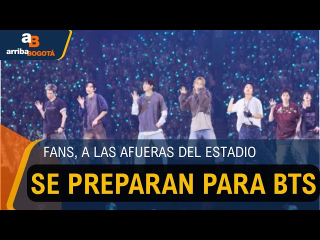 Primer concierto de BTS: fans se preparan para el show en El Campín