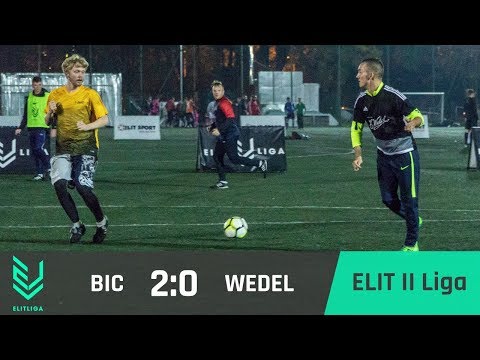 BIC 2:0 WEDEL - ELIT II Liga [JESIEŃ 2018]