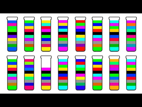 ALL LEVELS in Water Sort Puzzle - YouTube