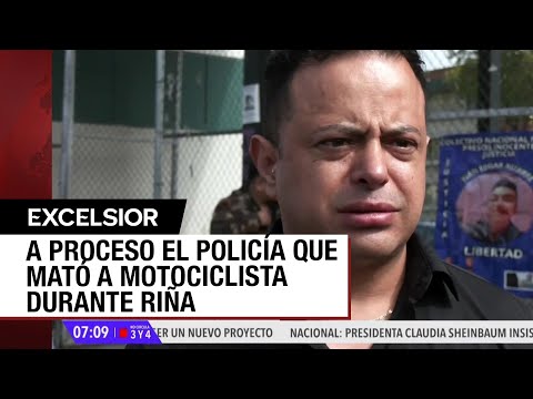 Padre de motociclista asesinato por policía niega persecución previa a riña