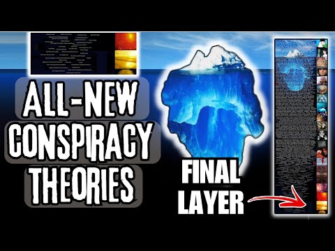 All New Conspiracy Theory Iceberg [FINAL - Layer 12]