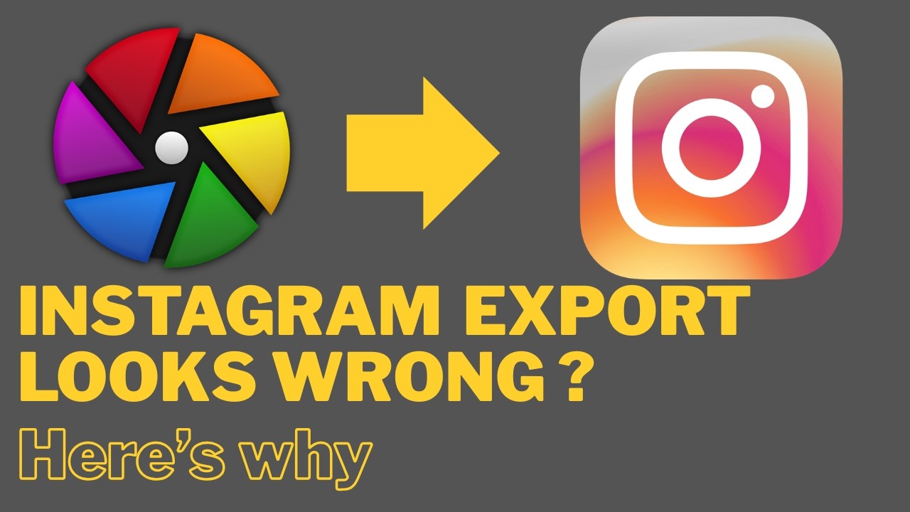 Darktable Export for Instagram