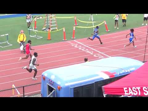 Weequahic, NPS,Track & Field Champ. 100 M.D. Prelims, Rolland Akingbesote 6-7-2022