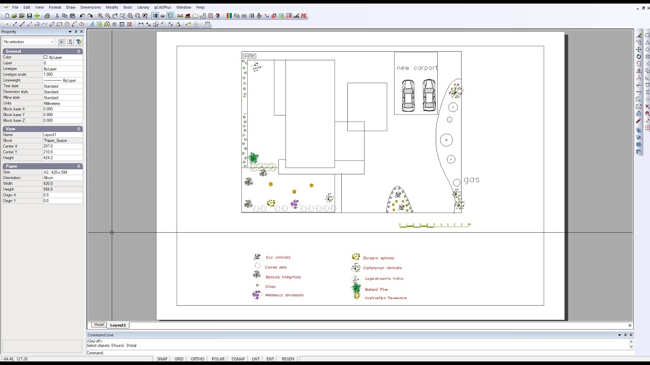 Some tips for first time users - creating landscape designs with CAD software