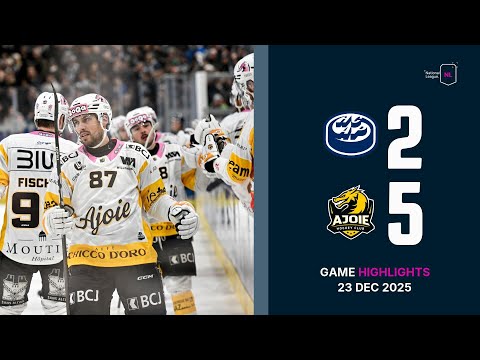 HC Ambri Piotta vs. HC Ajoie - Game Highlights