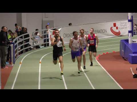 400m [M], VII. skupina, Mateo Ružić - Dvoransko PH za seniore i seniorke 2020