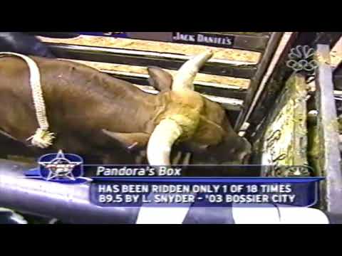 Pandora's Box bucks Mike White - 04 PBR Phoenix