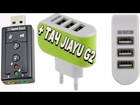 Зарядка на три порта 3.1A / Звуковая карта 7.1 USB 2.0 / Тачскрин Для JIAYU G2 с Алиэкспресс