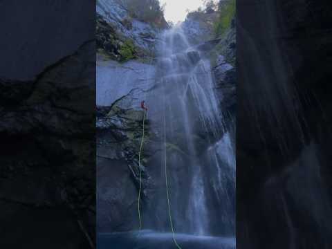 Canyoning in Madeira 🇵🇹 #canyoning #madeira #travelapp #travel #portugal #didyouknow #thrills