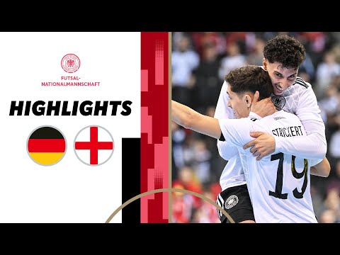 Sieg beim Klassiker | Deutschland - England 3:1 | Highlights | Futsal Nationalmannschaft Länderspiel