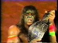 Ultimate Warrior Promo On Andre The Giant 11 25 1989 Superstars