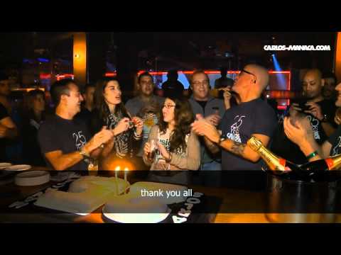 CARLOS MANACA "25 Years @ ACT Club" After Movie | Nov 5th 2011