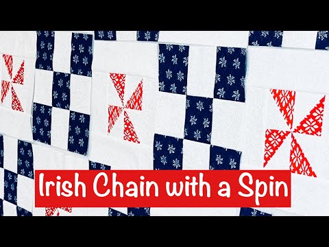 Scrap/Stash Buster #2: Irish Chain with a Spin