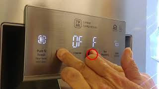[LG Refrigerator] - How to remove Demo mode on a Side-by-Side model