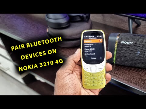 How To Connect (Pair) Bluetooth Devices On Nokia 3210 4G Feature Phone!
