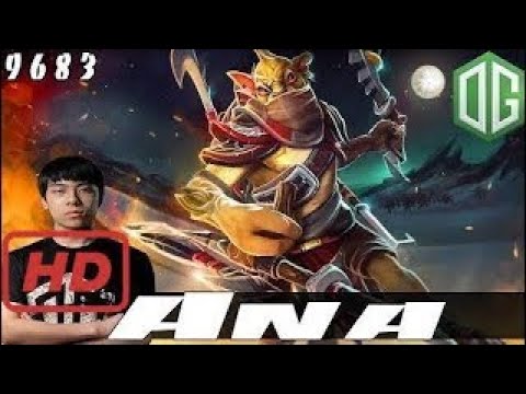 DOTA 2 PRO 2017 | OG.Ana Bounty Hunter | 9683 MMR Dota 2