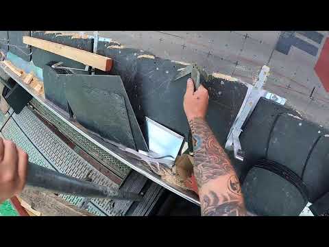 Fuß ansetzen - Teil 8 - Schiefer Schuppendeckung in Freital