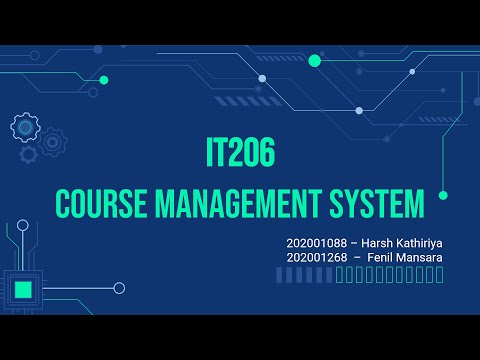 Course Management System Project | Oops | Data Structure