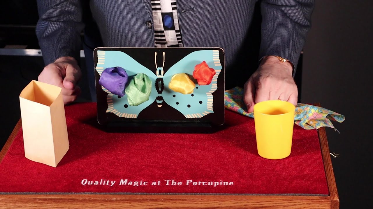 Speed Demo of SIlken Butterfly by Supreme Magic Company, Ian Adair Performed by Andy Martin